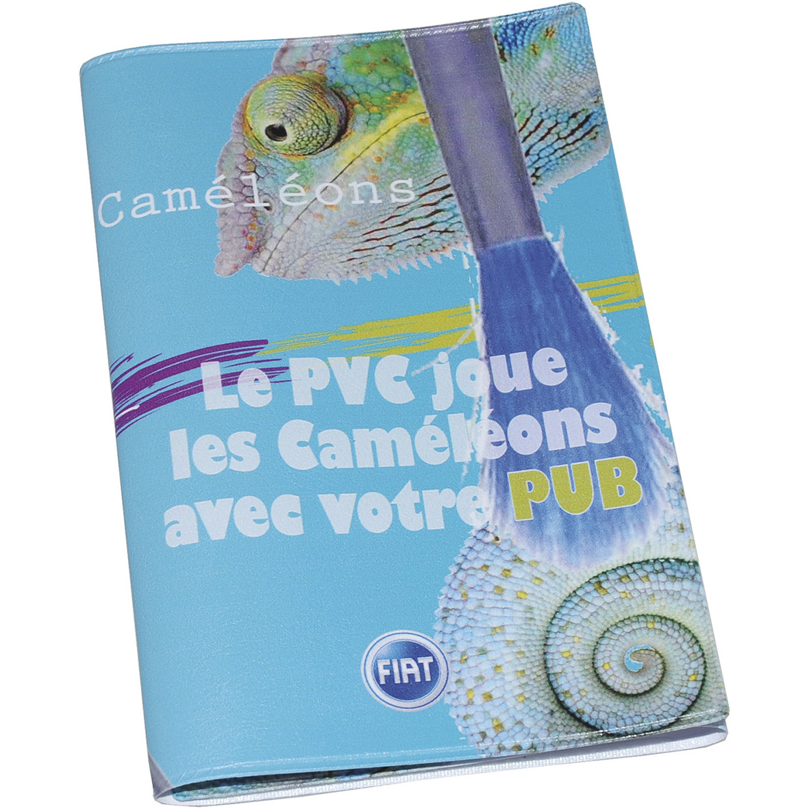 Porte carte grise & porte papiers auto publicitaires à personnaliser