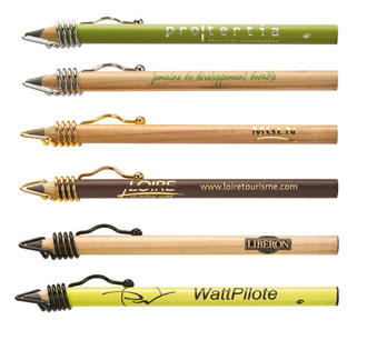 crayon bois personnalisé fabrication Française