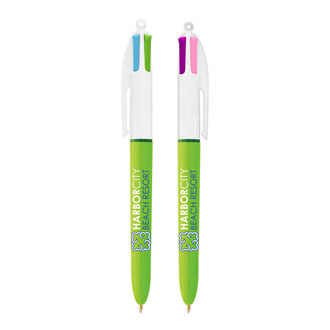 Stylo personnalisé BIC 4 couleurs Fashion