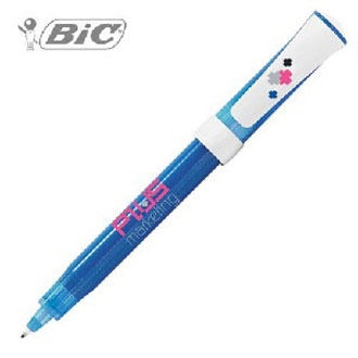 stylo publicitaire made in france bic xs clear feutre pointe fine