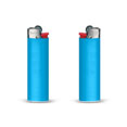 briquet personnalise slim lighter bleu 