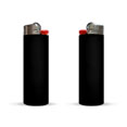 briquet publicitaire maxi lighter noir 