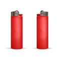 briquet publicitaire maxi lighter rouge 