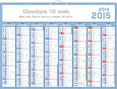 calendrier bancaire 2011 fabrication francaise 9