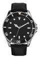 montre homme personnalisable fabrication francaise noir 