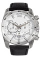 montre homme pub fabrication francaise blanc 