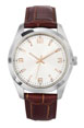 montre homme publicitaires made in france marron 