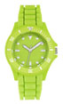 montre personnalisable fabrication francaise vert-argent 