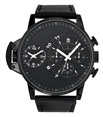 montres hommes personnalisable fabrication francaise noir 