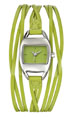 montres objet pub femmes vert 