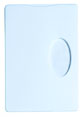 porte cartes personnalisable paspca95 blanc 