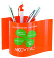 pot a crayon personnalisable paspac3002 orange  1