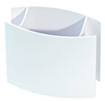 pot a crayon personnalisable paspac3010 blanc 