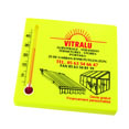thermometres personnalisables paspv jaune  1